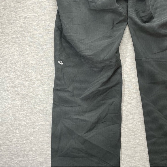 GOLDLINE Mens Mojo Black Pinstripes Curling Pants Size 36 - Picture 8 of 13